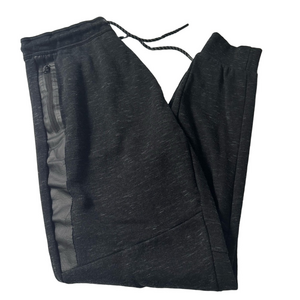 West 49 Black Grey Men Medium 32x29 Jogging Track Activewear Pants Bottoms